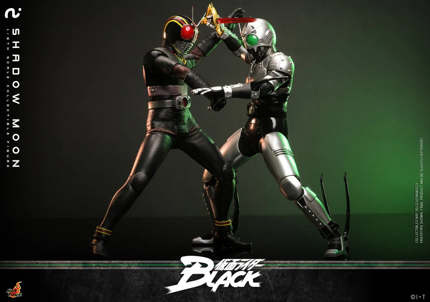 Hottoys -  Kamen Rider Black & Shadow Moon & Battle Hopper 1/6th scale TMS158 TMS159 TMS161 (Licensed) Statue(GK)