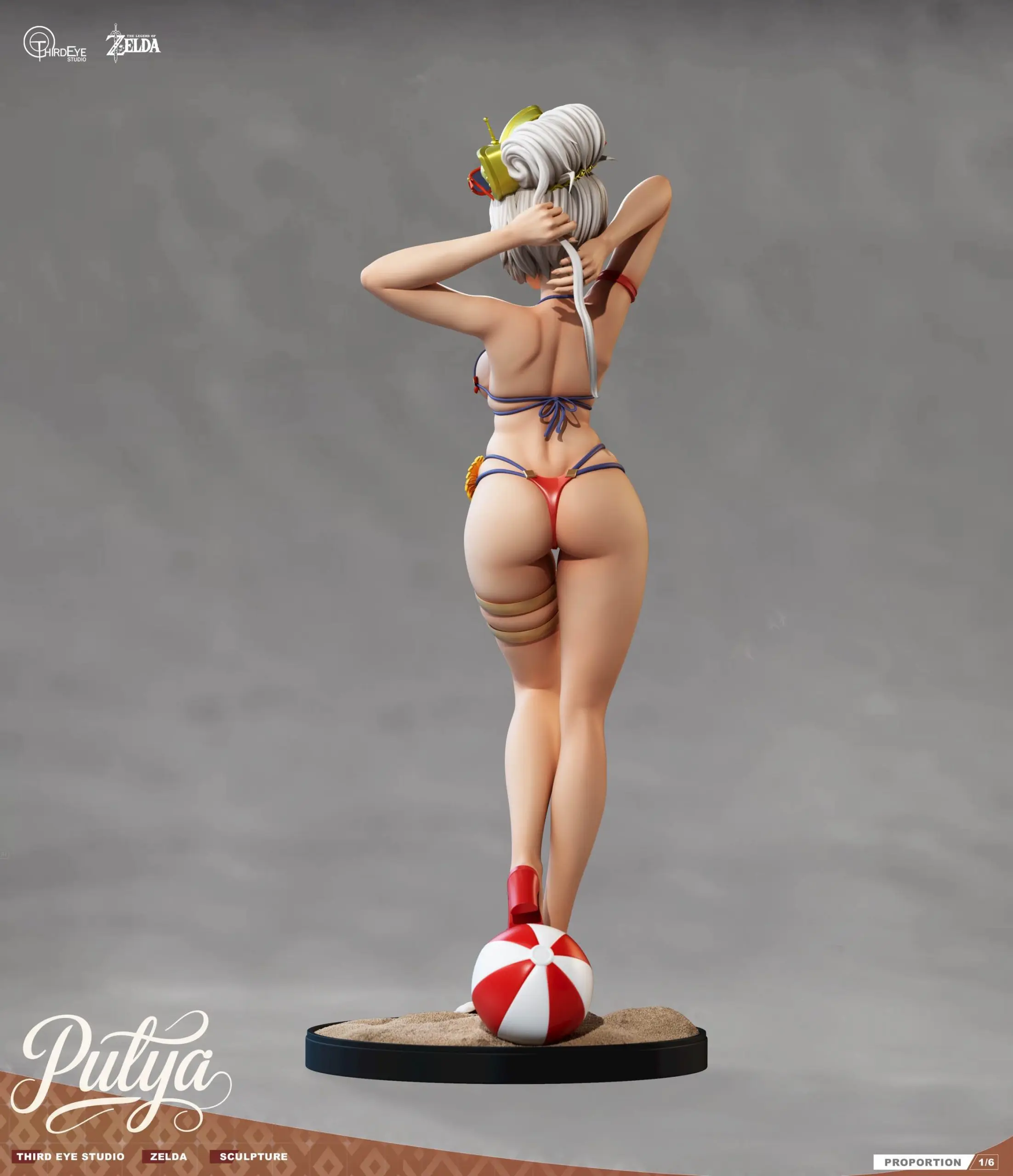 Third Eye Studio - The Legend of Zelda Swimsuit Purah Statue