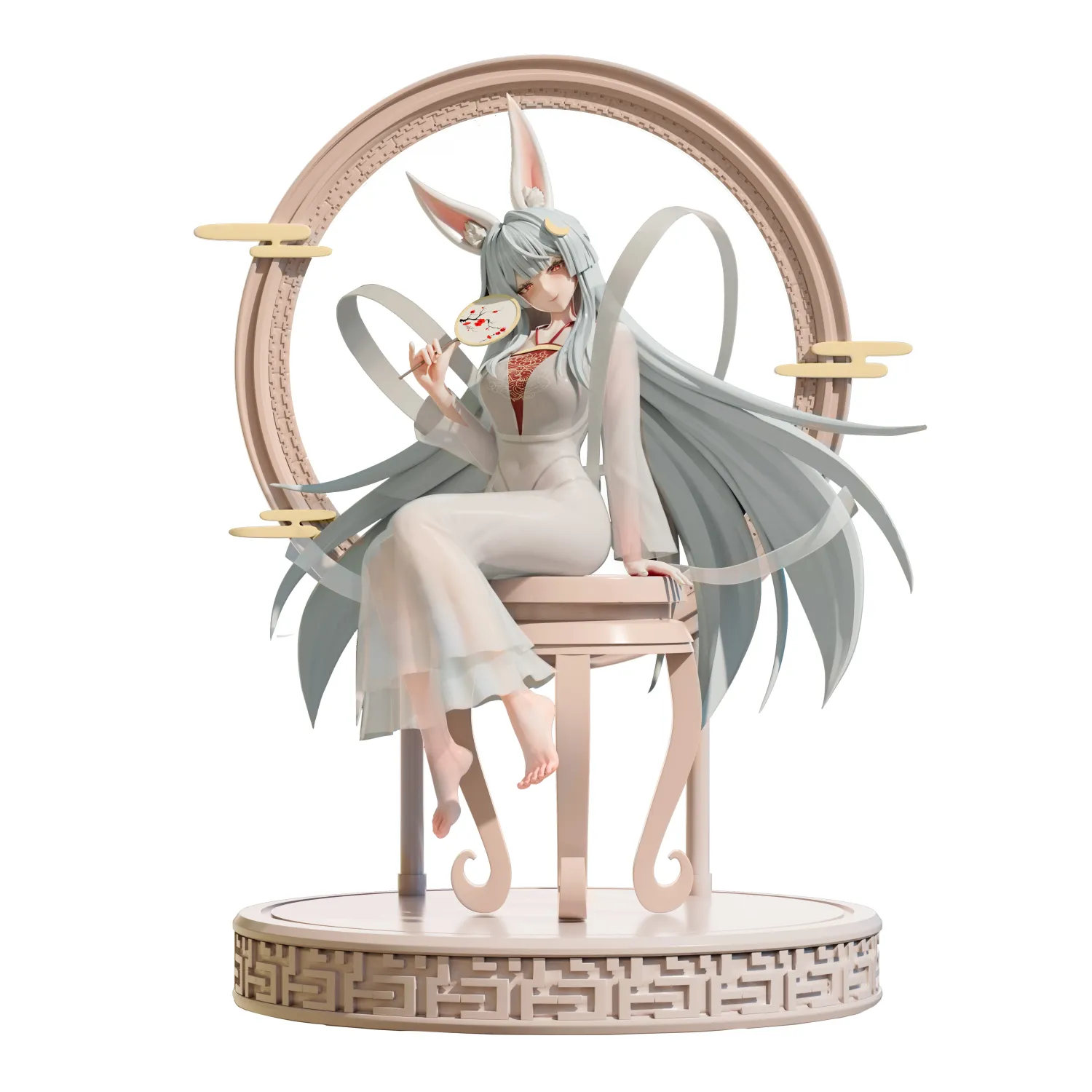 Guanghan Palace Jade Rabbit PVC(Copyright)Statue (GK) - Yun Yi Studio