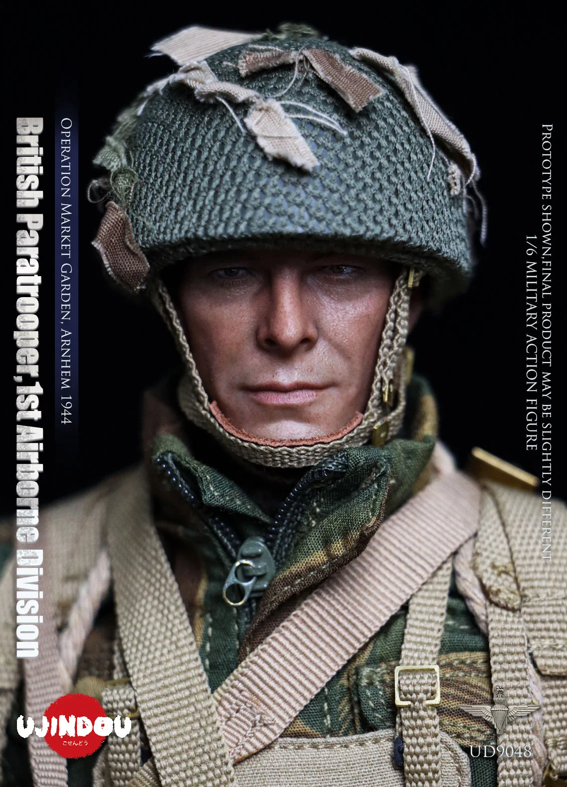 British Paratrooper 1st Airborne Division Operation Market Garden Arnhem 1/6 Action Figure Statue(GK)-UJINDOU-KWII-GK