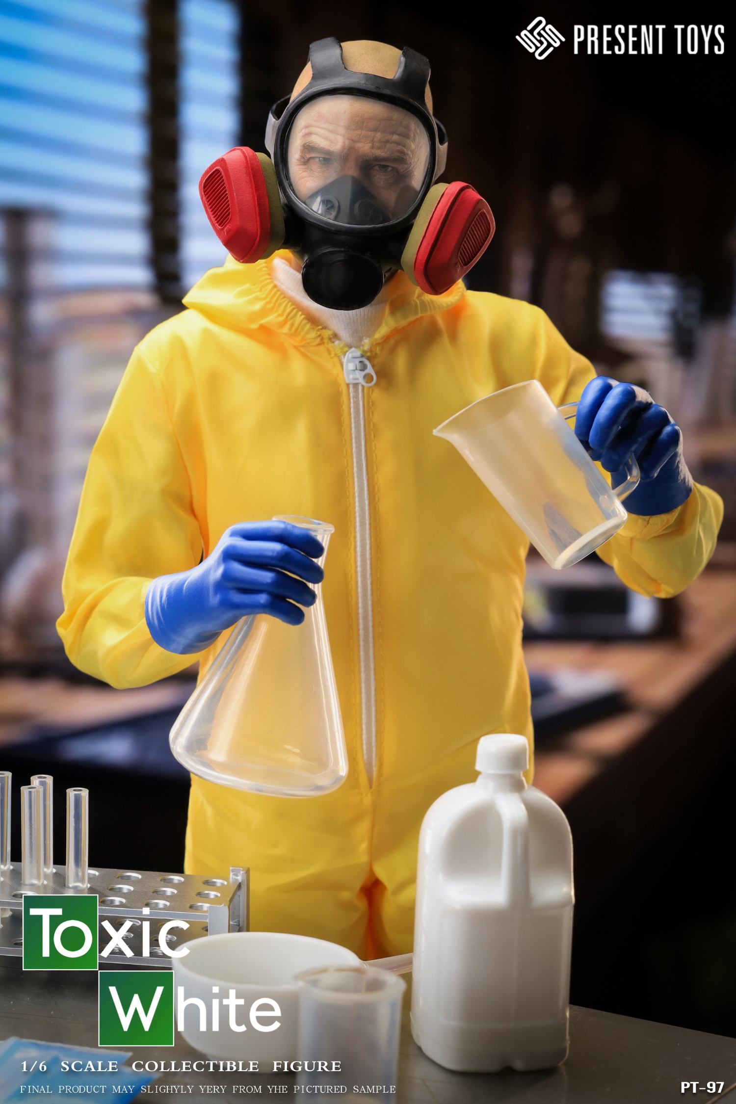 Breaking Bad 1/6 collectible toy Toxic White & Pink Man & Toy Scenario Accessories PT-SP97 PT-SP98 PT-SP99 Statue (GK) -PRESENTTOYS-KWII-GK