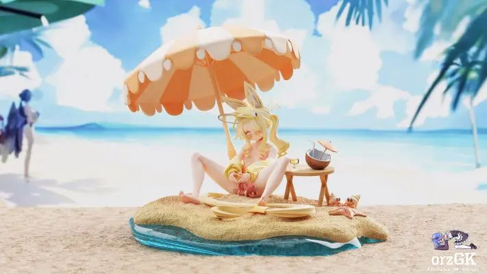 Ju Zi Miao Studio - Yurizono Seia Swimsuit Blue Archive Statue