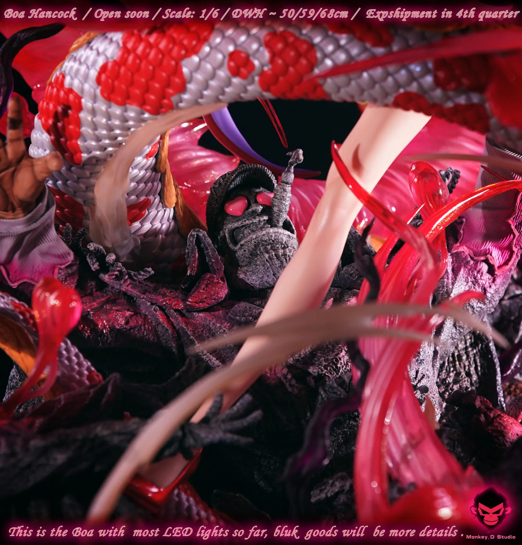 ONE PIECE THE PIRATE EMPRESS BOA HANCOCK 1/6 Statue(GK) -MONKEY D STUDIO