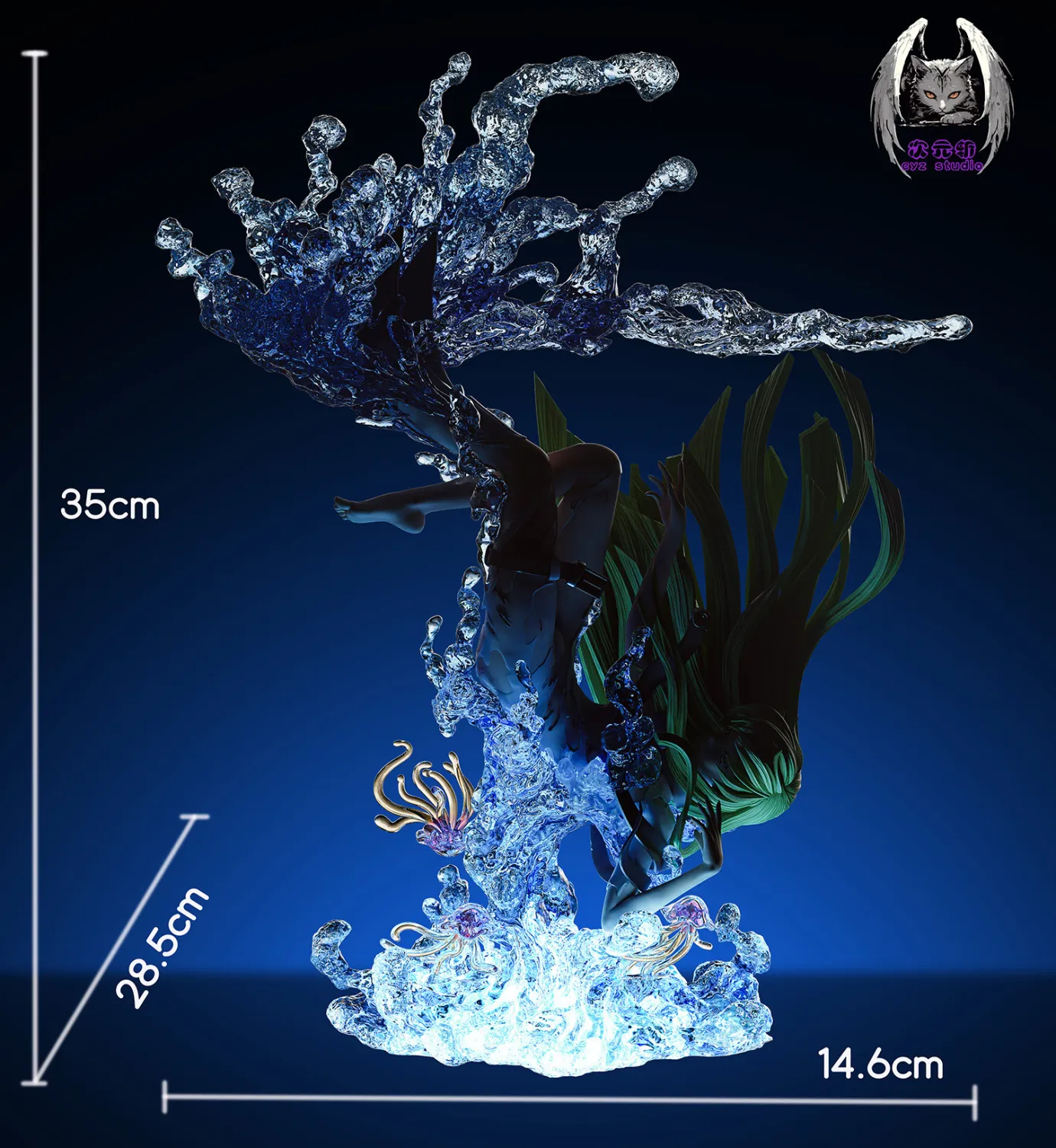 CYZ Studio - NieR: Automata 2B & Code Geass C.C. Statue