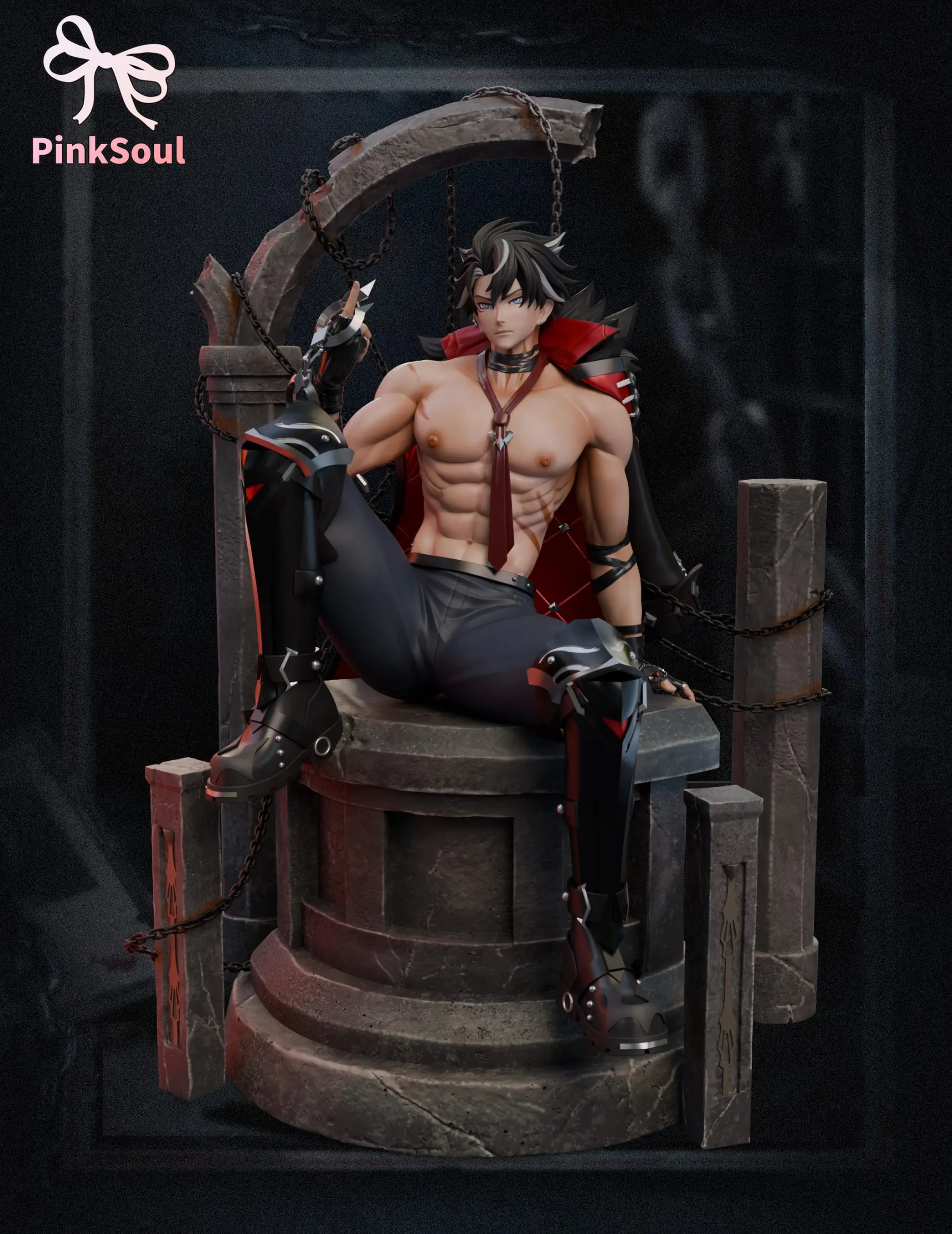Pinksoul Studio - Genshin Impact Wriothesley Statue(GK) (Adult 18+)