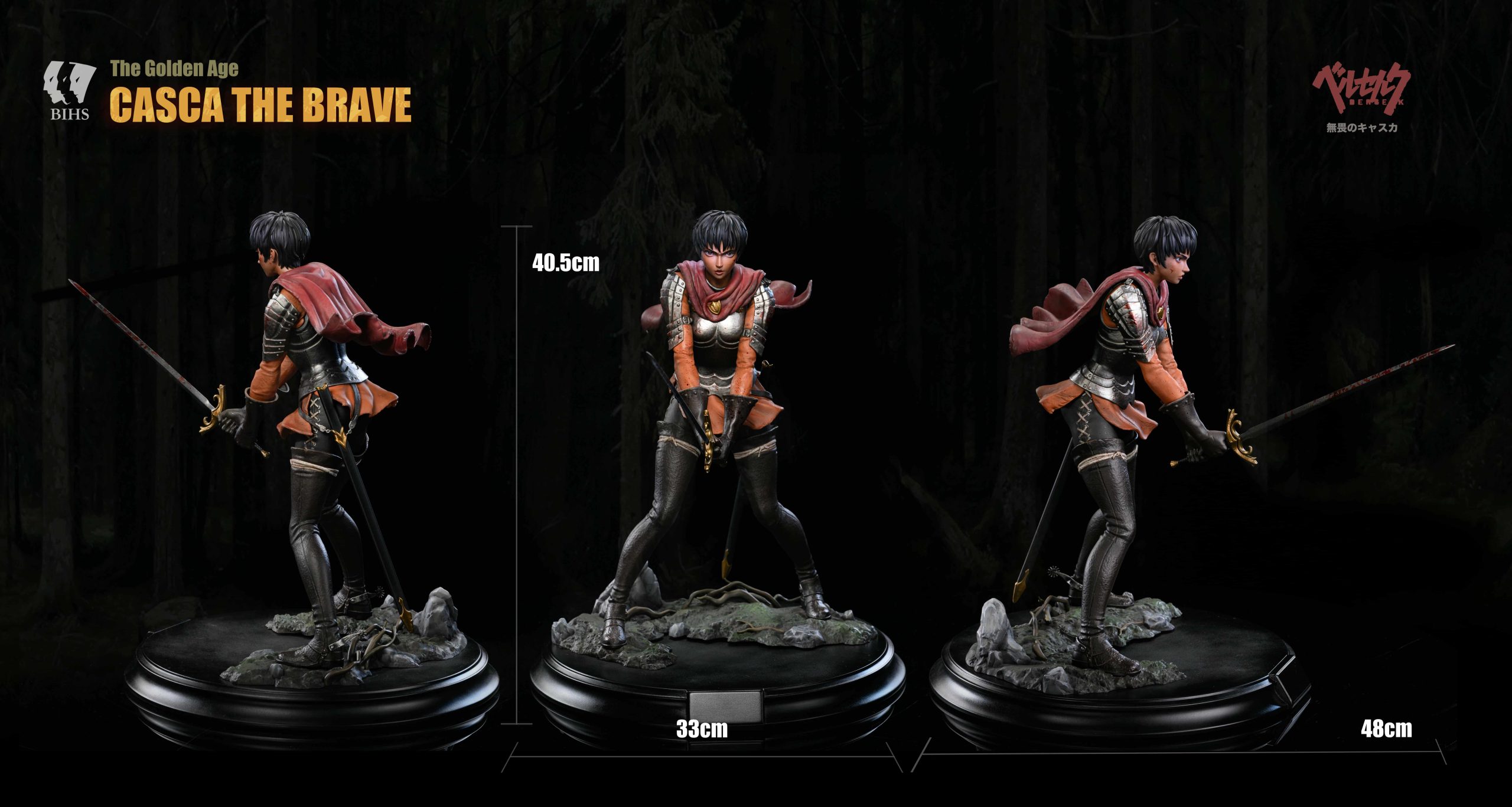 Berserk Legend 2 Golden Age Chapter Casca The Brave Statue(GK)-BIHS Studio Pre-sale