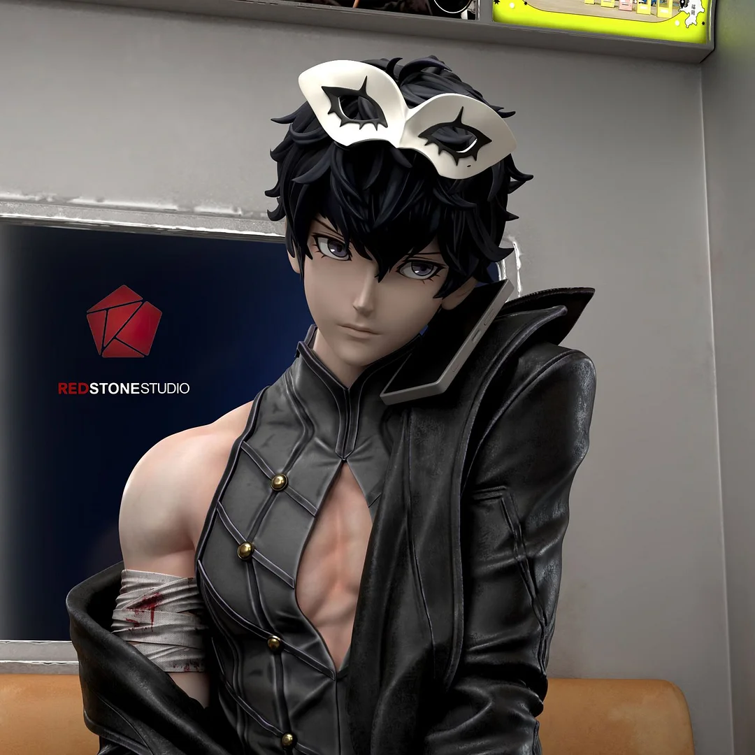 In stock-PERSONA 5 JOKER Ren Amamiya Statue (GK) Figure(Adult 18+)-Redstone Studio Pre-sale