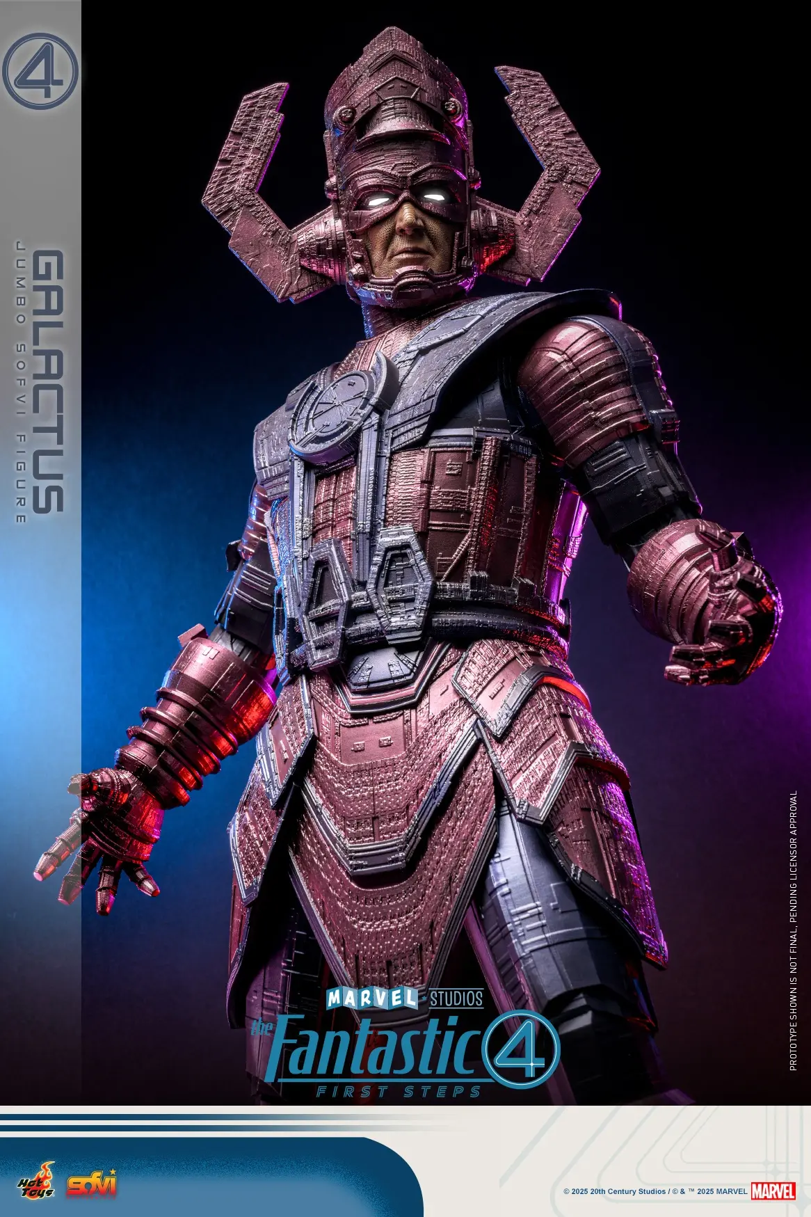 Hottoys - The Fantastic Four: First Steps Galactus Jumbo Sofvi Figure & The Thing SMS001J MMS813 (Licensed)1/6 Statue(GK)