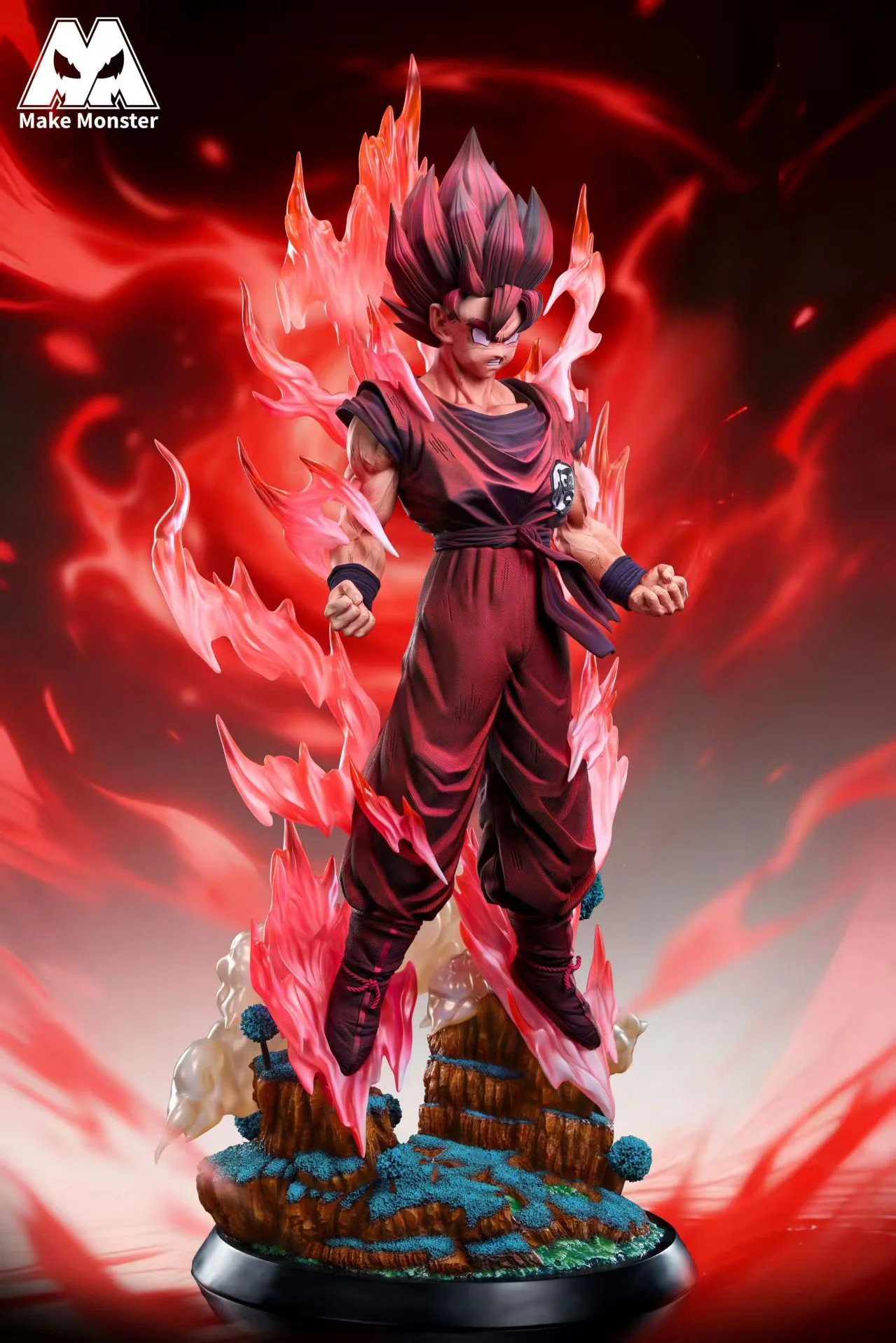 Make Monster Studio - Dragon Ball - Kaioken Goku 1/3 Statue 