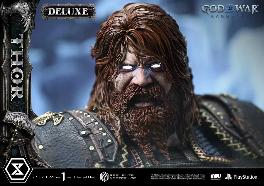 Prime 1 - Real Elite Masterline God of War: Ragnarok Thor REMGOW-02 & REMGOW-02DX & REMGOW-02DXS Action Figure 