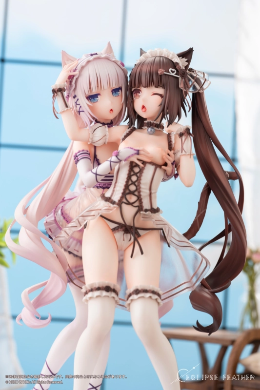 Eclipse Feather - Nekopara Chocola X Vanilla Hirusagari no Amai Tawamure Ver. 1/6 Figure Licensed Statue