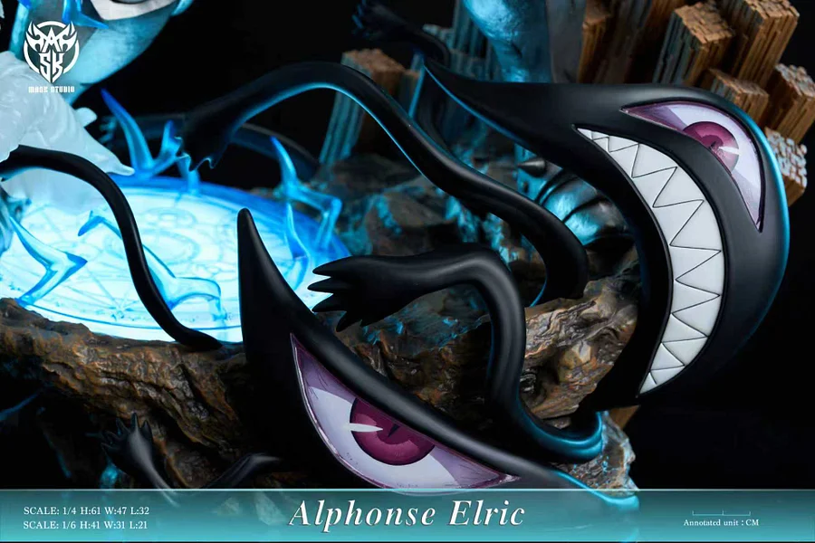 Mask Studio - Fullmetal Alchemist Alphonse with LED 1/6 & 1/4 Statue 