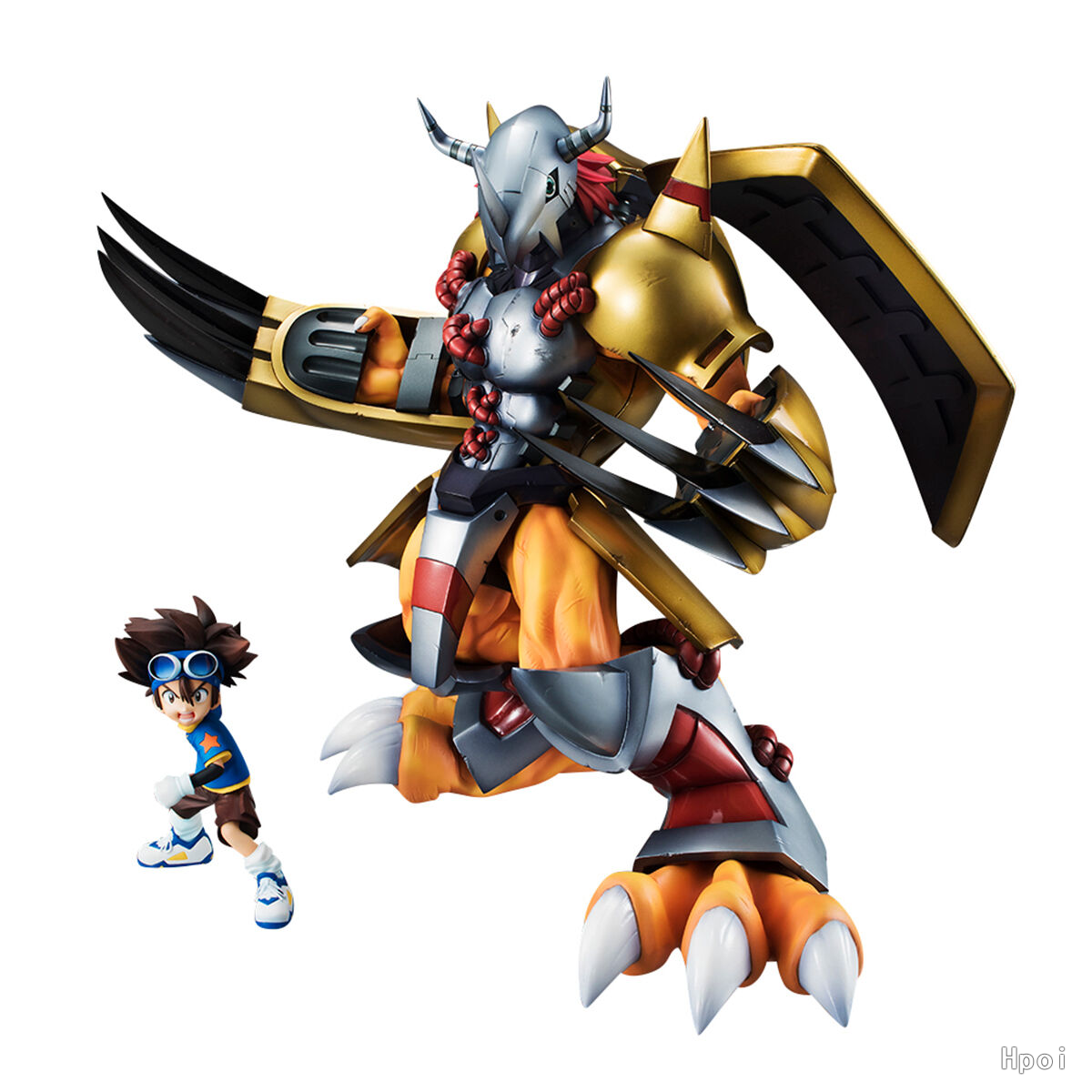 Precious G.E.M. Series Digimon Adventure WarGreymon & Taichi Yagami (Licensed)Statue(GK)-MegaHouse