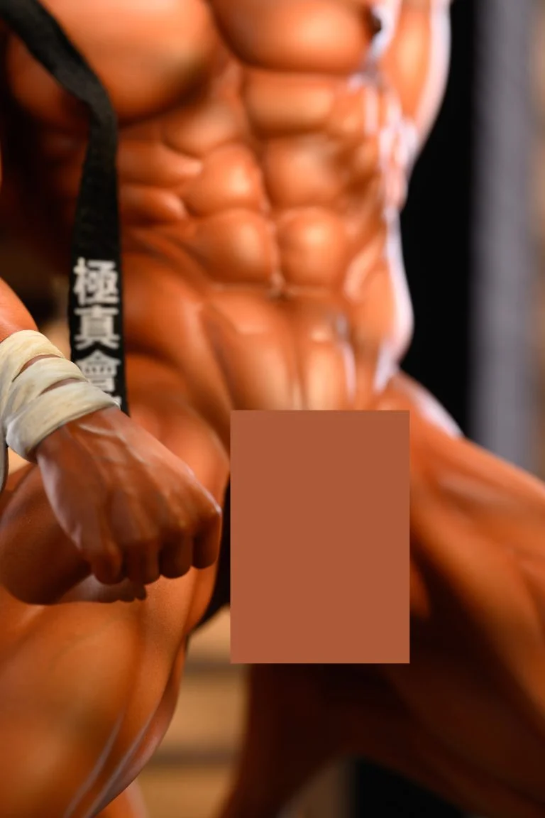 In stock- Detective Conan Makoto Kyogoku Black Belt Statue(GK) (Adult 18+) - President’s secret Studio -KWII-GK