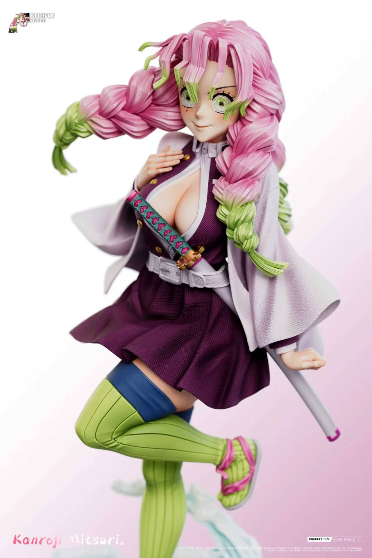 Biubiu Studio Mitsuri Kanroji Demon Slayer Statue