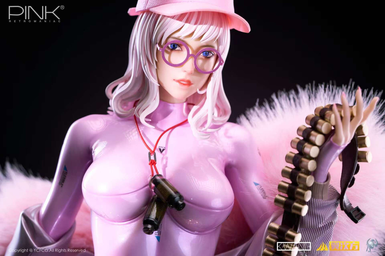 Original PINK with LED 1/4 scale statue GK, pre-sale, Anonymous & Polaris Studio