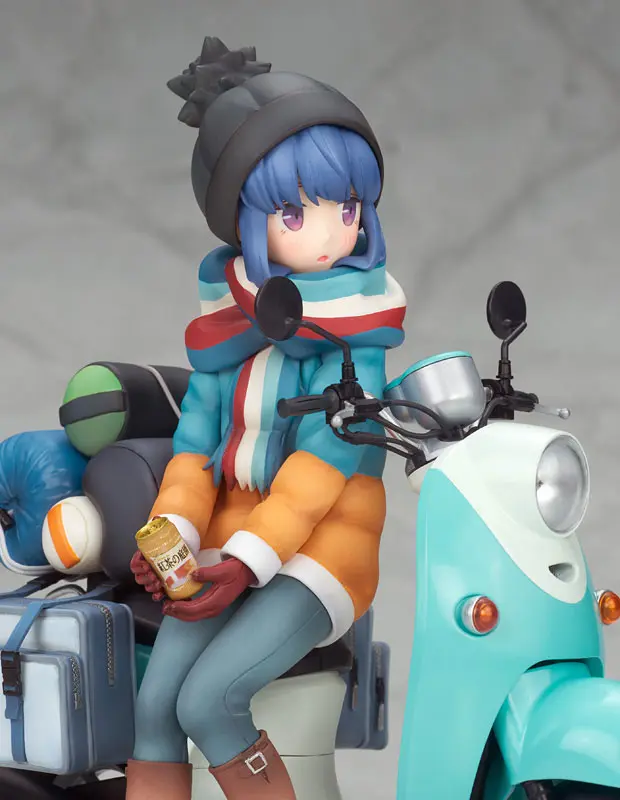 Alter - Yuru Camp Rin Shima with Scooter 1/10 Complete Figure (Licensed)Statue(GK)