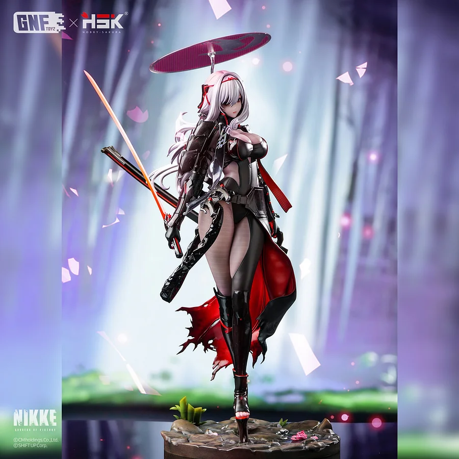 GNF TOYZ & HobbySakura Studio - Goddess of Victory: Nikke - NIKKE Black Shadow 1/4 Statue (GK)