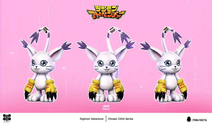 Butterfly Studio - Digimon Kari Kamiya x Tailmon Statue 