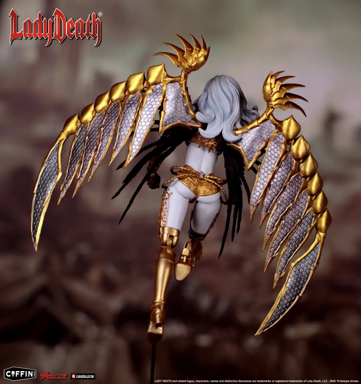 Coffin Comics Wargoth & Lady Death Model ERLCWGCC01 ERLCLDGCC02 (Licensed)Statue (GK)-Executive Replicas-KWII-GK