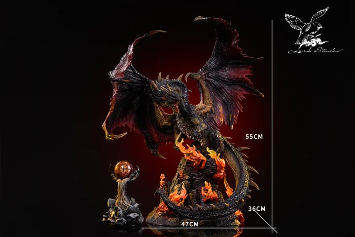 Monster Hunter Black Dragon Fatalis Statue(GK)-Lark Studio