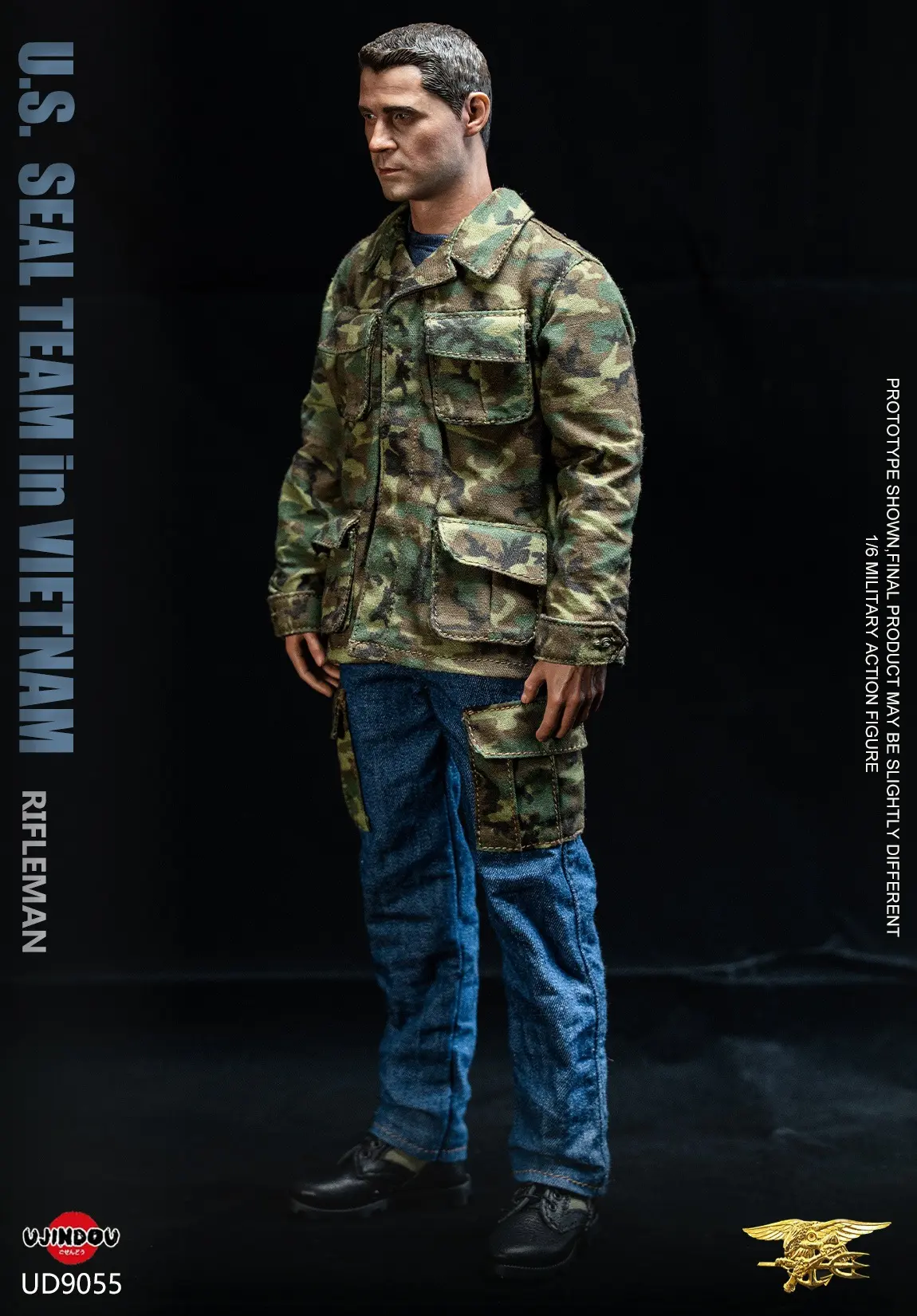 UJINDOU - 1/6 U.S. SEAL TEAM in VIETNAM RIFLEMAN UD9055 (Licensed) Statue(GK) 