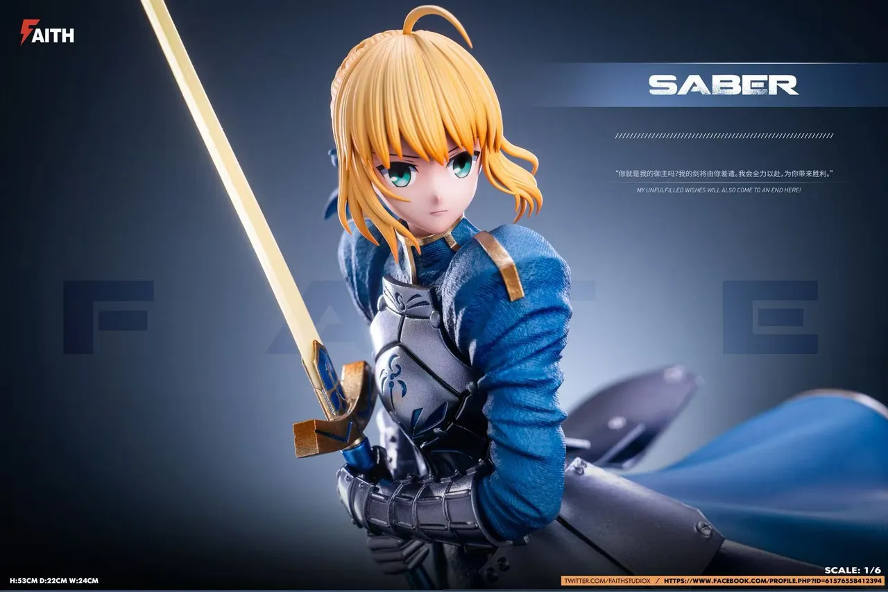 Fate/stay night Saber 1/6 Statue(GK)-Faith Studio 
