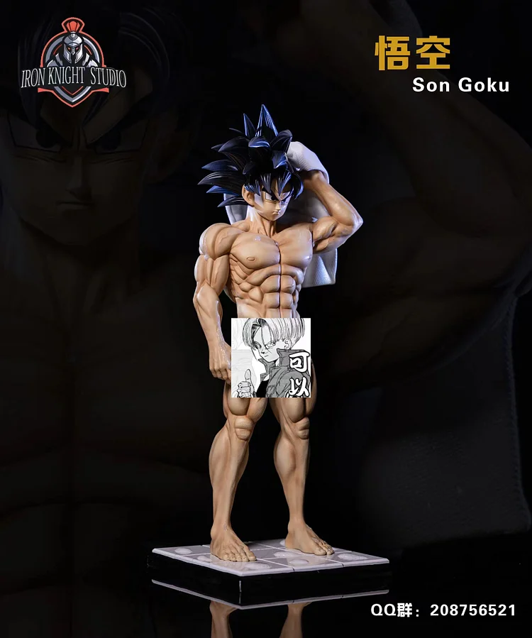Dragon Ball Bathing Son Goku 1/6 scale statue GK (Adult 18+) Iron Knight Studio, in stock