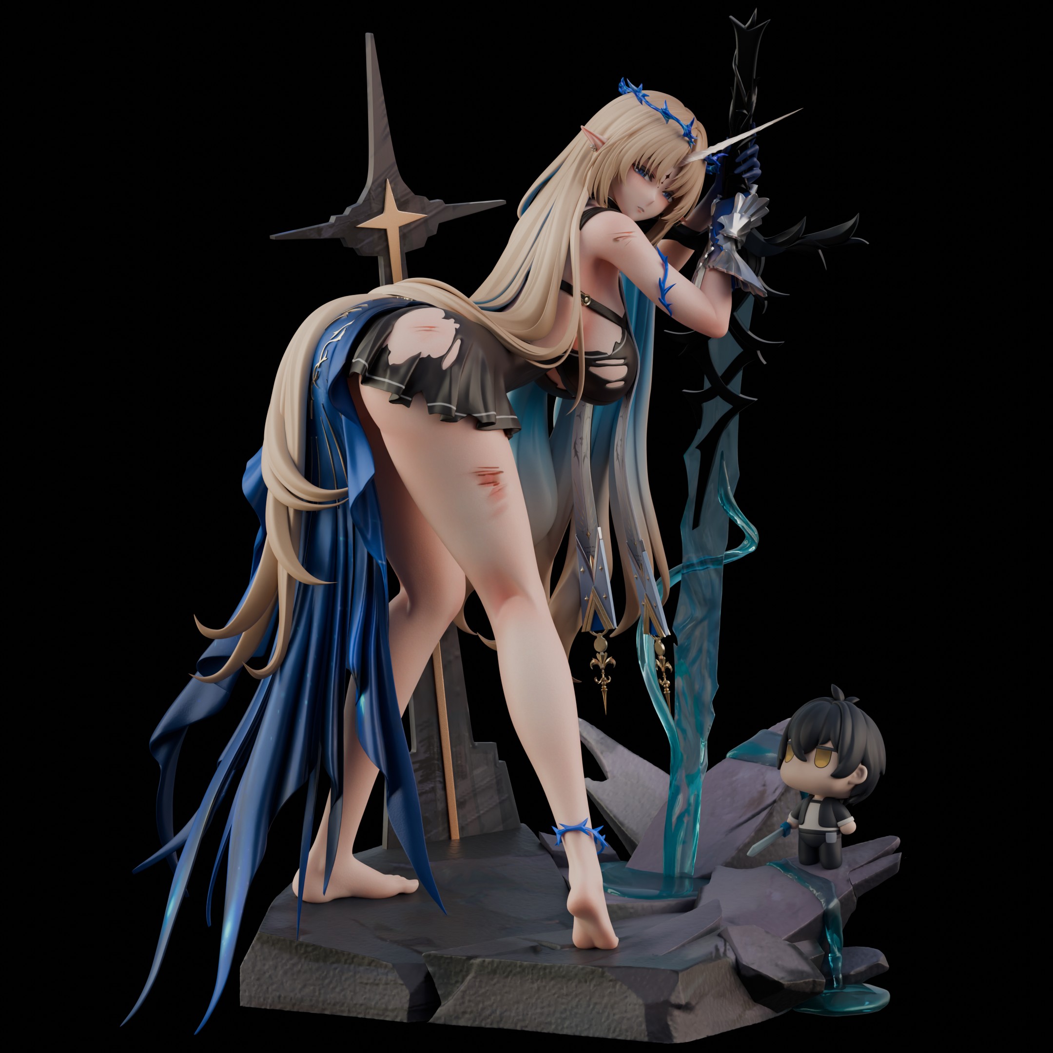 Wuthering Waves Fleurdelys Statue(GK) (Adult 18+)- Mi Yin Studio 