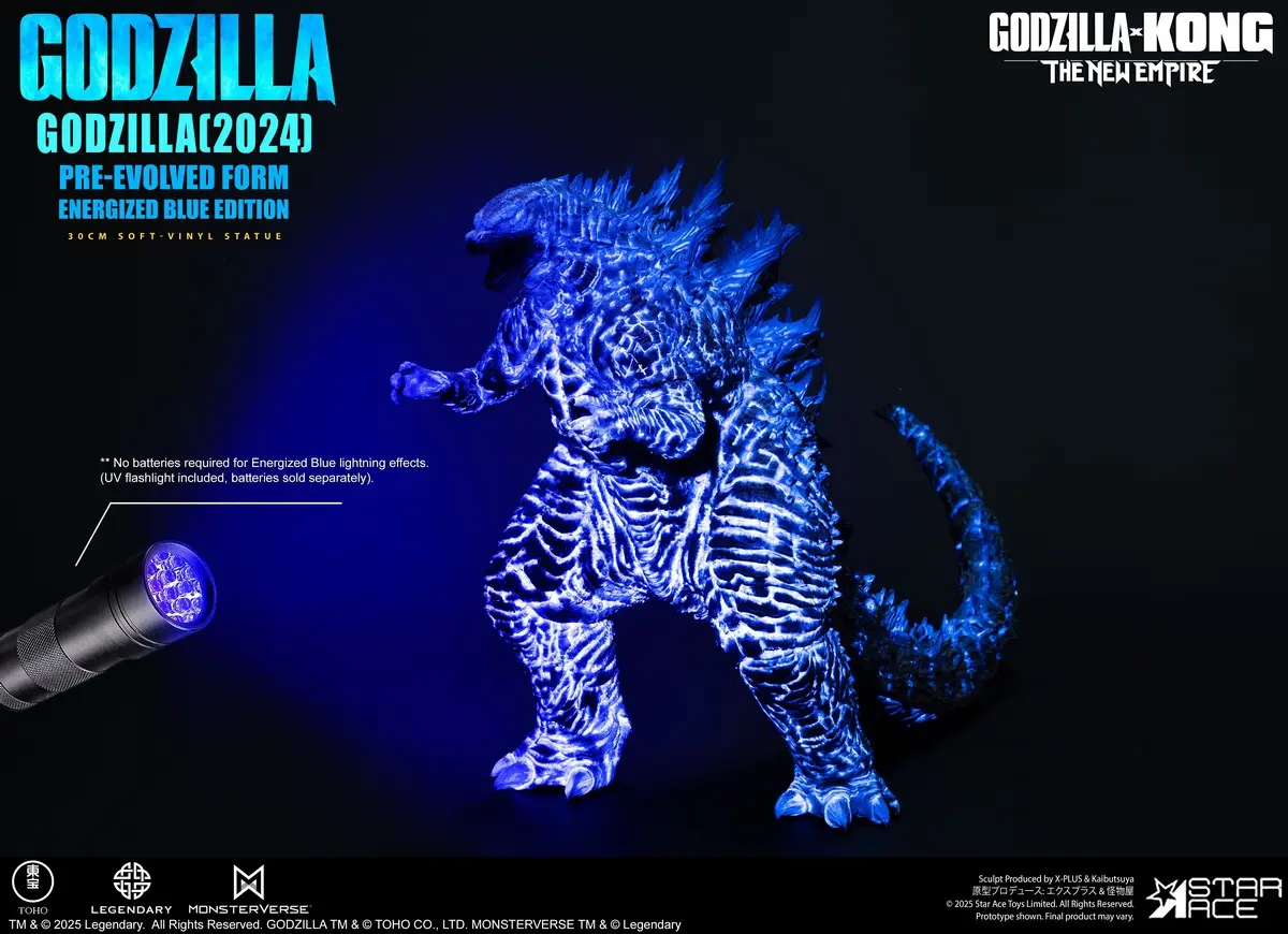 Star Ace Toys - Godzilla 2024 Pre-Evolved Form Energized Blue Edition SA6068 (Licensed)Statue(GK) 