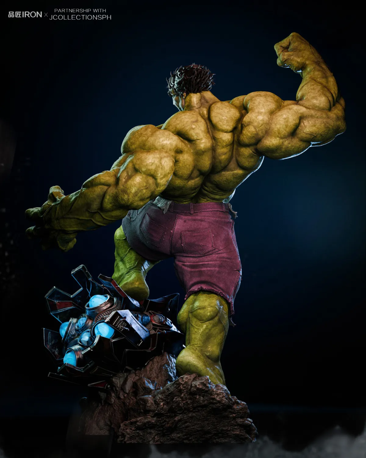 IRON Studio X JCOLLECTIONSPH Studio - MQ066 1/4 Hulk Marvel Statue 
