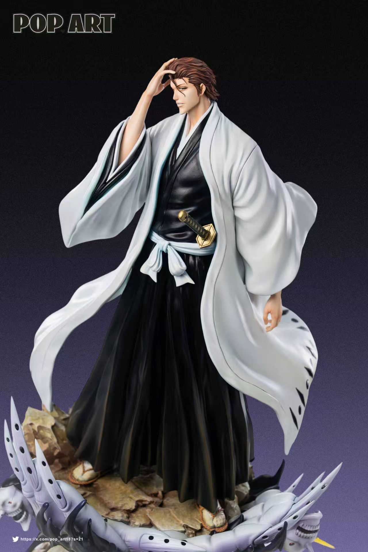 POP.ART Studio The Three Kings Sōsuke Aizen statues