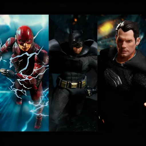 DC Zack Snyder Justice League Deluxe One:12 Collective Steel Boxed Set Free Uk Shipping
