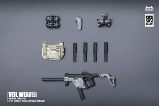 HASUKI - SALVO Series SA04 Veil Weaver Complete Model Action Figure Licensed 