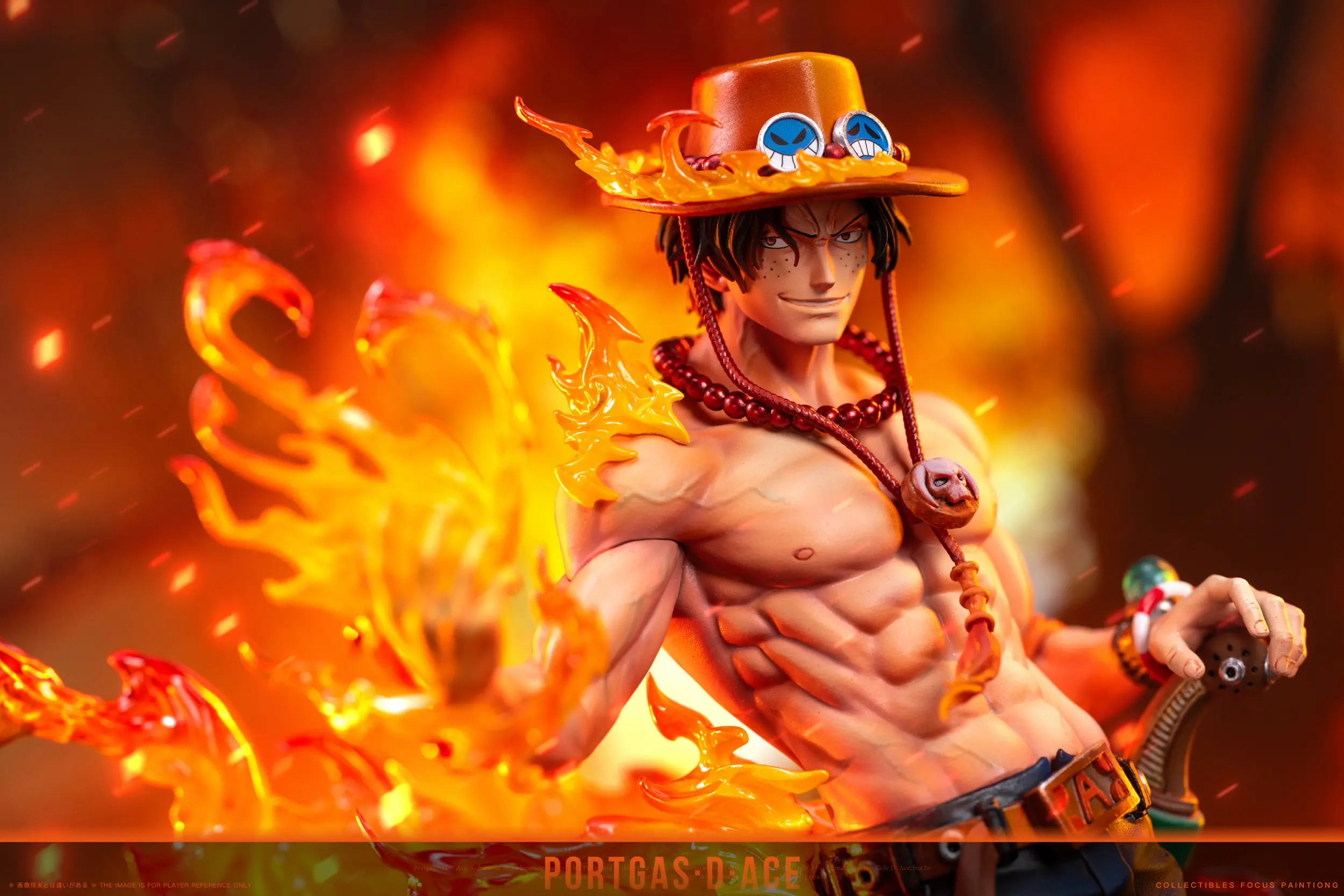 SY Studio- One Piece Fire Fist Ace Statue(GK)