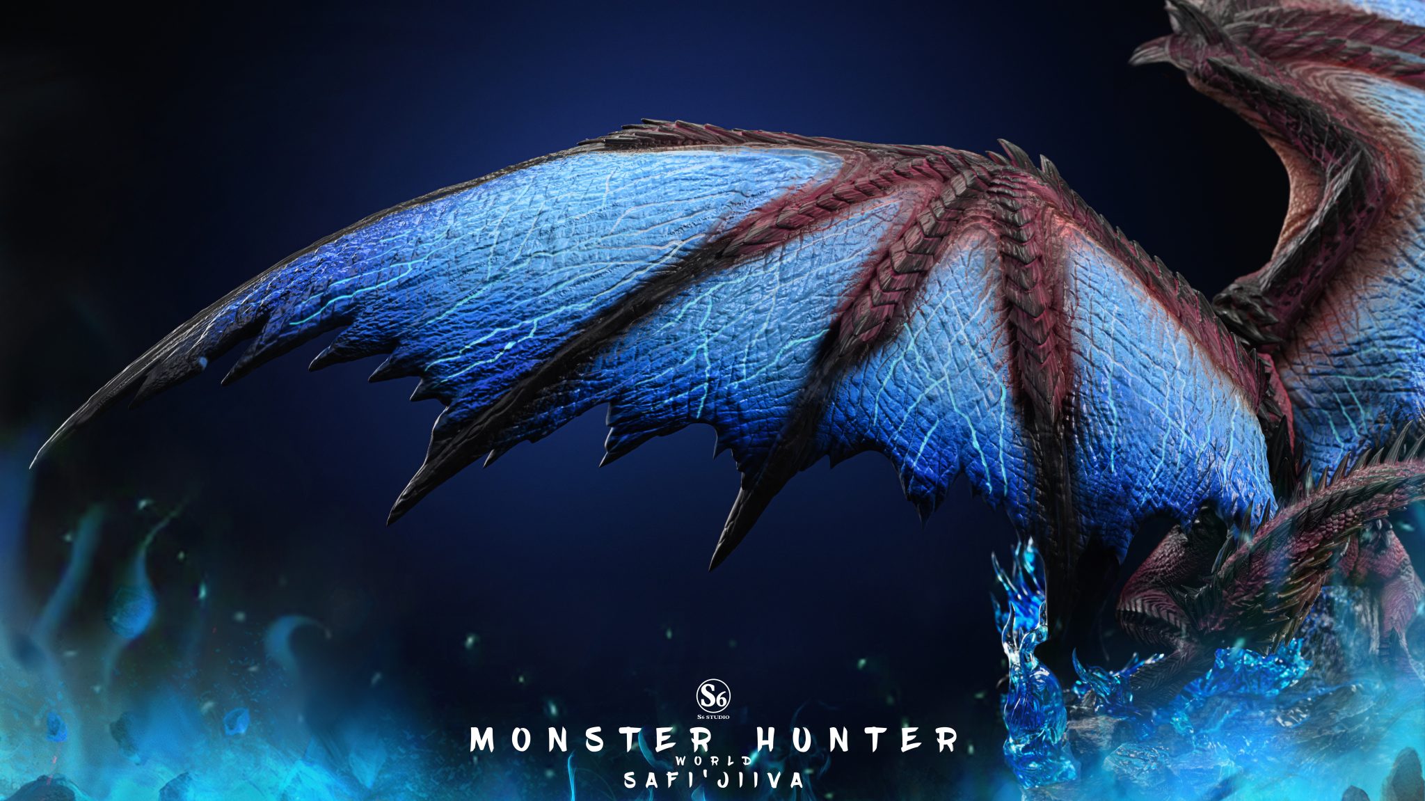 Monster Hunter Safijiiva Statue (GK)- S6 Studio 