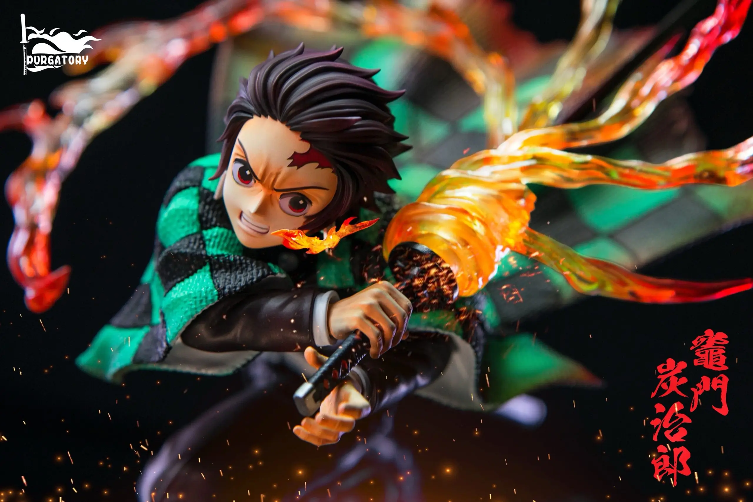 Purgatory Studio - Demon Slayer Sun Breathing Kamado Tanjiro Statue(GK)