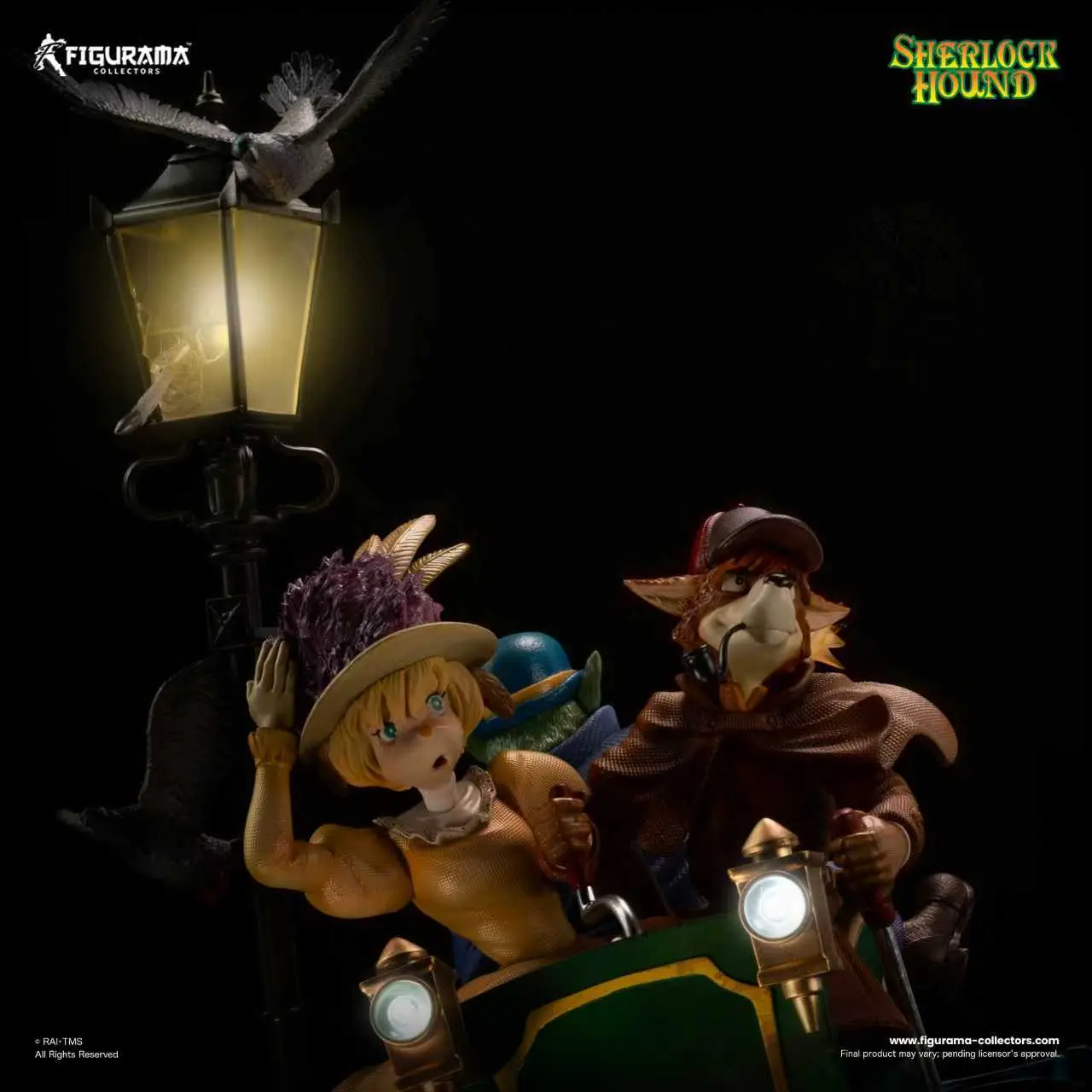 Figurama Collectors - Sherlock Hound: Sherlock Watson and Mrs. Hudson Elite Diorama  (Licensed)Statue(GK) 