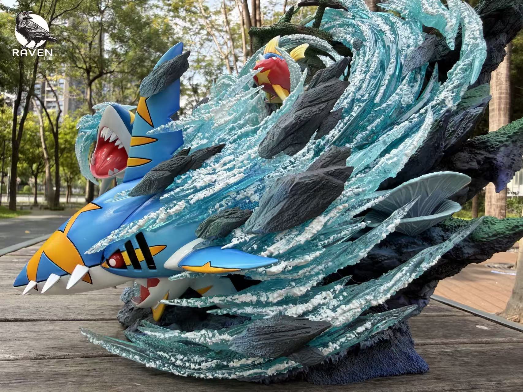 Raven Studio Sharpedo Evolution Series Statue