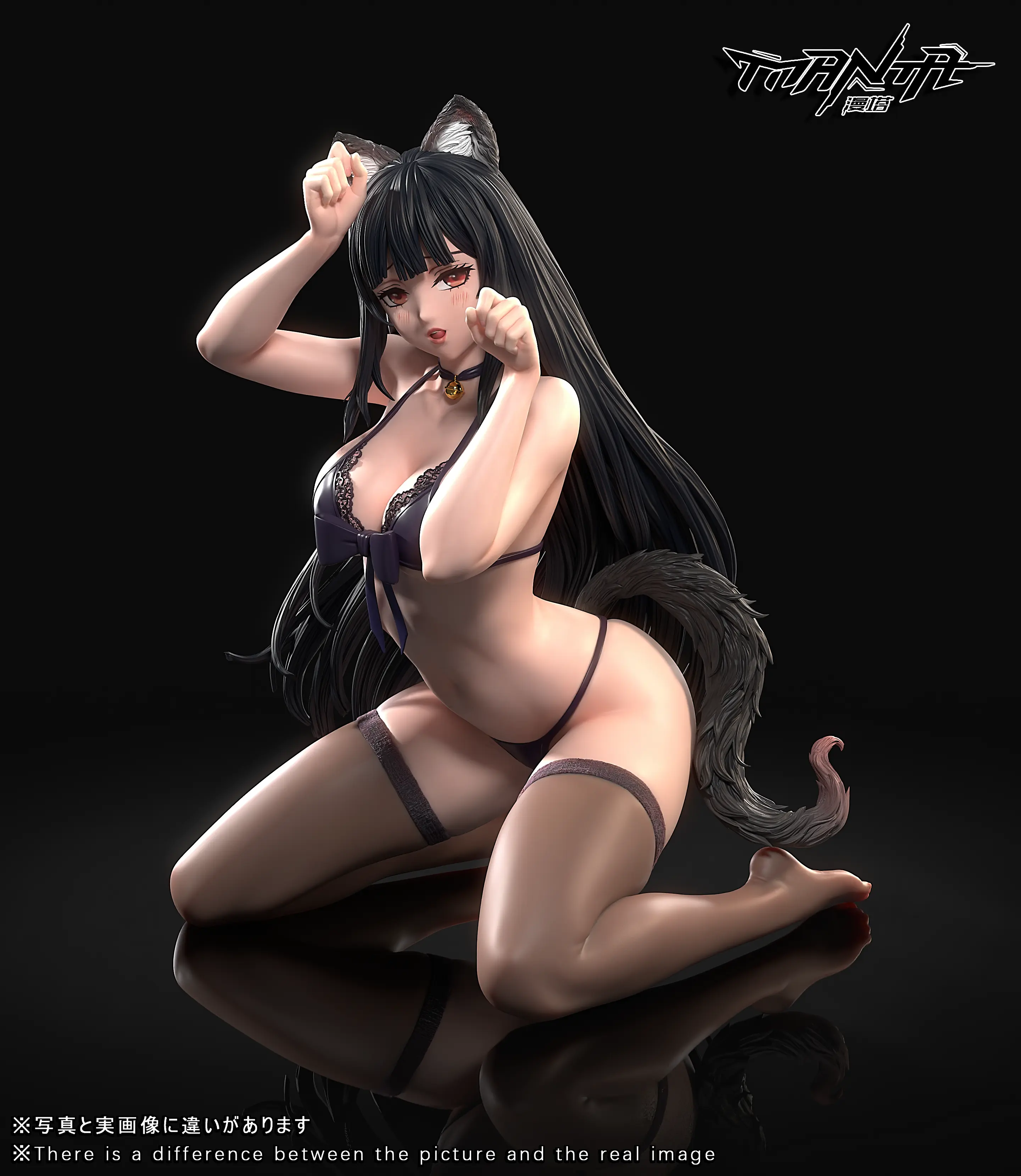 Manta Studio - Kakegurui Kneeling Series Jabami Yumeko Statue(GK)(Adult 18+)