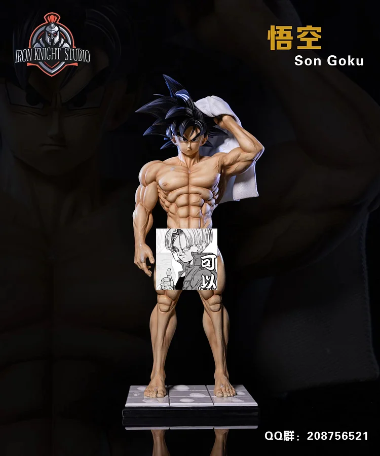 Dragon Ball Bathing Son Goku 1/6 scale statue GK (Adult 18+) Iron Knight Studio, in stock