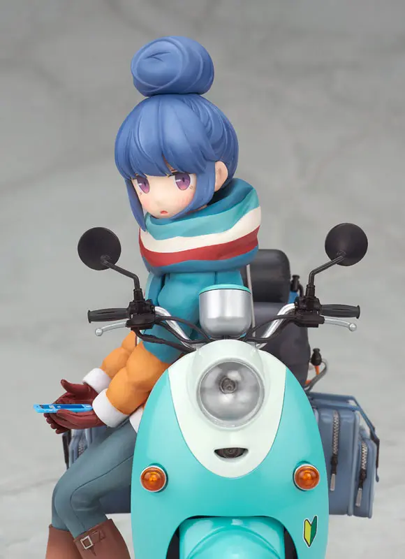 Alter - Yuru Camp Rin Shima with Scooter 1/10 Complete Figure (Licensed)Statue(GK)