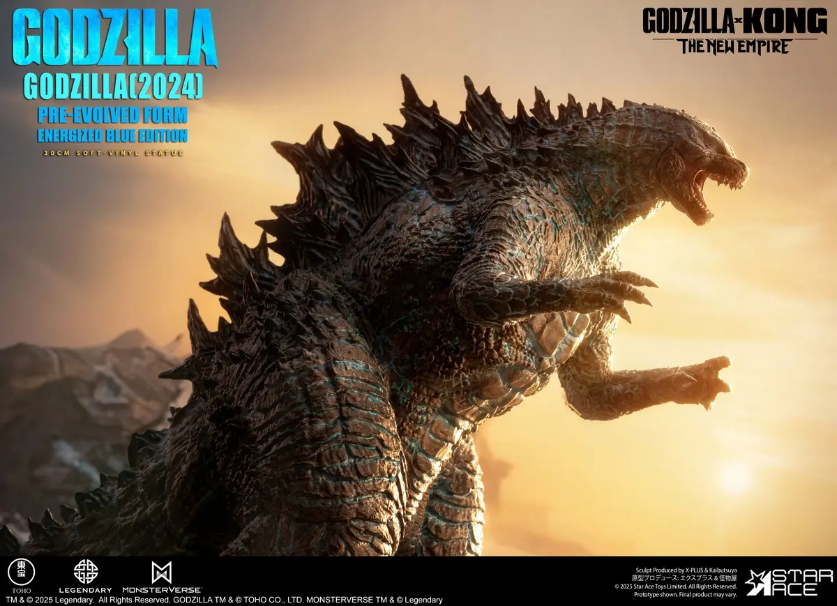 Star Ace Toys - Godzilla 2024 Pre-Evolved Form Energized Blue Edition SA6068 (Licensed)Statue(GK) 