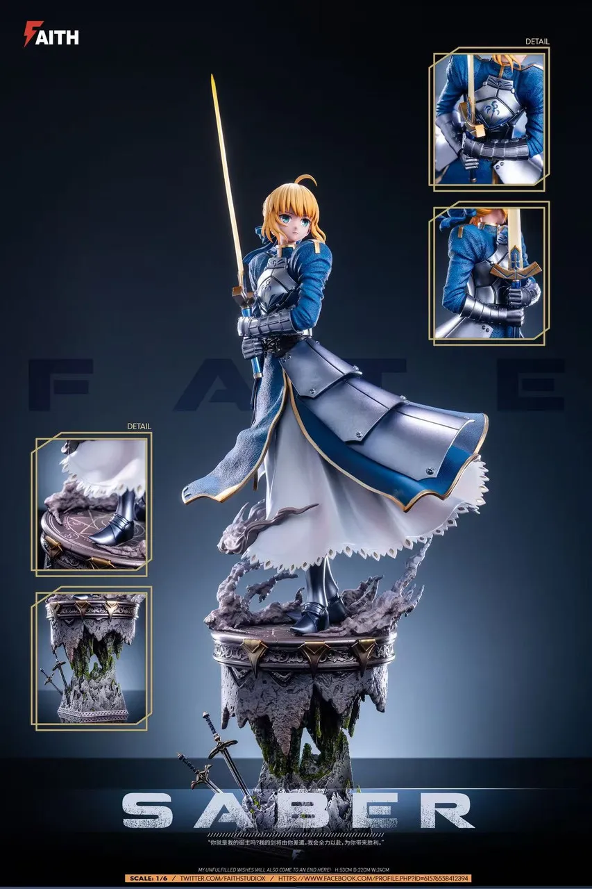 Fate/stay night Saber 1/6 Statue(GK)-Faith Studio 