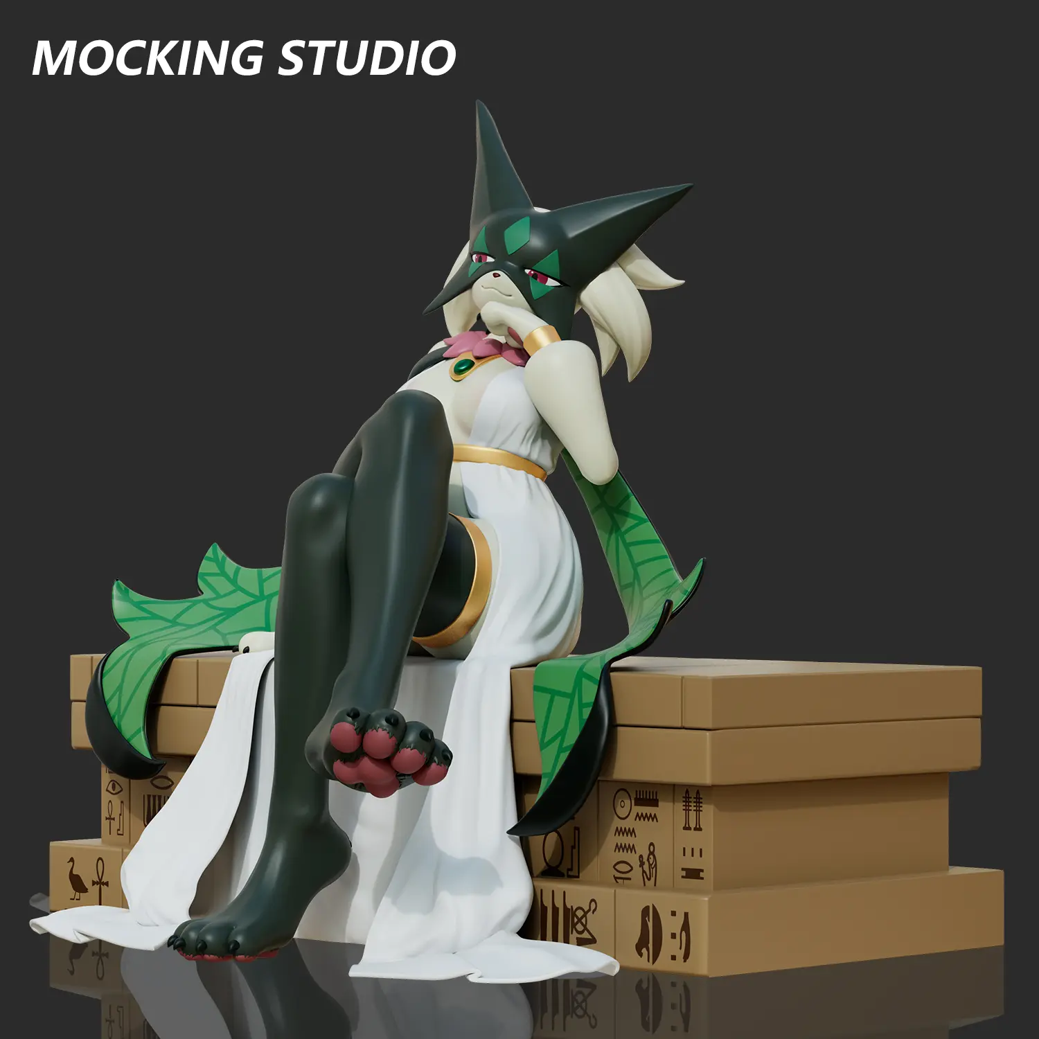 MOCKING Studio - Pokemon Western Dancer Magical Meowscarada Statue(GK)