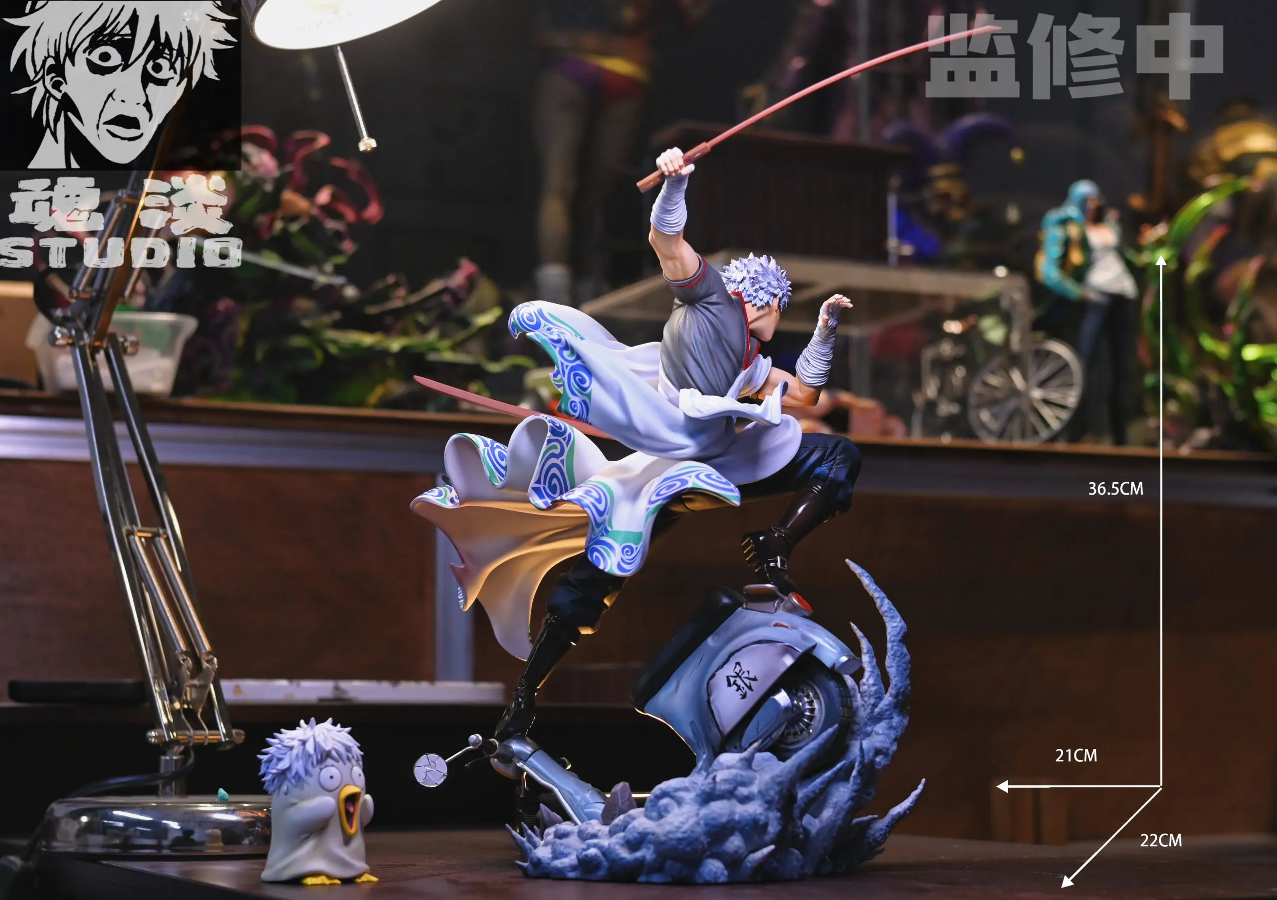 Hun Dan Studio - Gintama Gintoki Sakata Statue(GK)