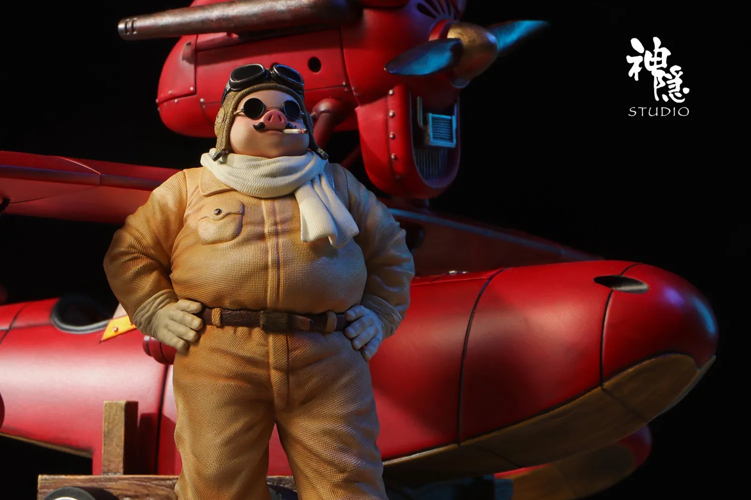 ShenYin Studio - Hikoutei Jidai Porco Rosso Statue(GK) 