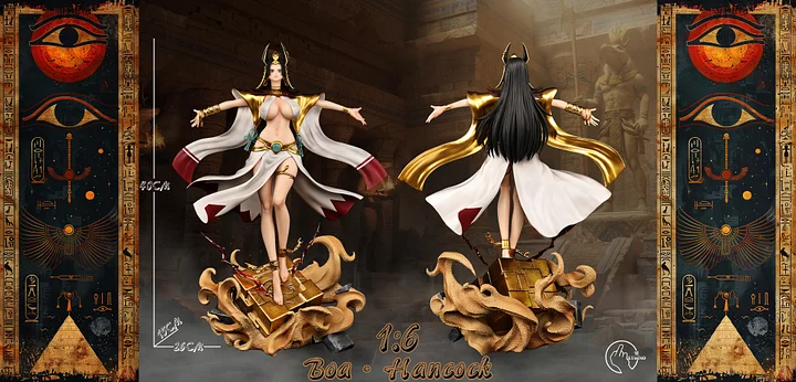 One Piece Egyptian Empress Boa Hancock Statue(GK)-Shu Studio