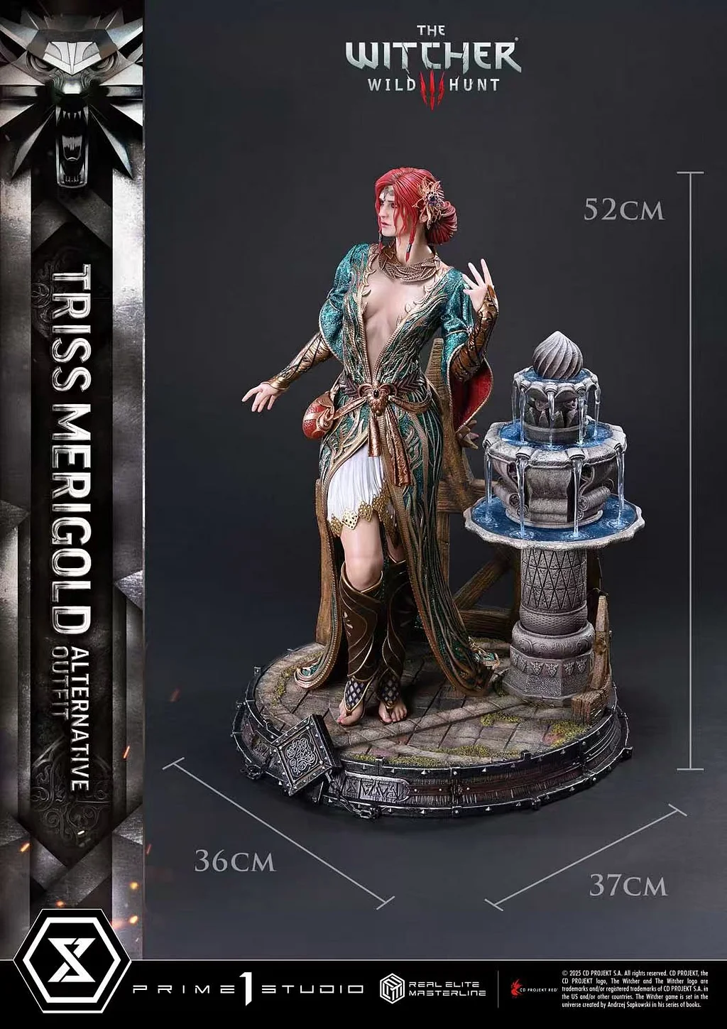 Prime 1 Studio - The Witcher 3: Wild Hunt Triss Merigold Alternative Outfit REMW3-01 REMW3-01S (Licensed)Statue(GK)