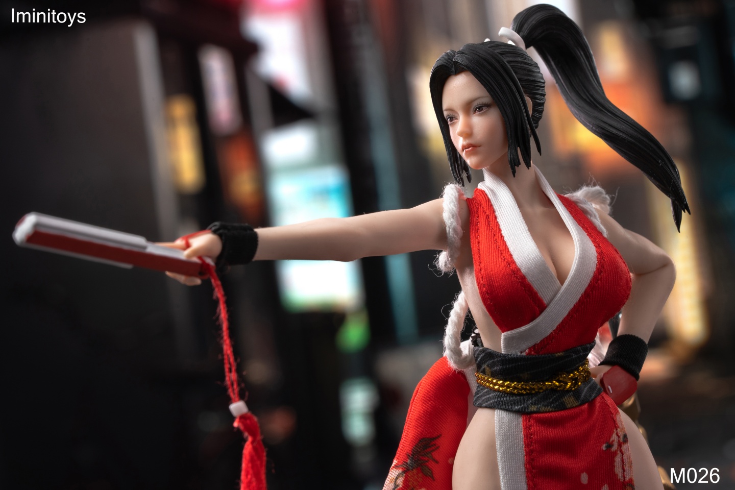 The King of Fighters M026  Shiranui Mai 1/12 Action Figure -Iminitoys Studio 